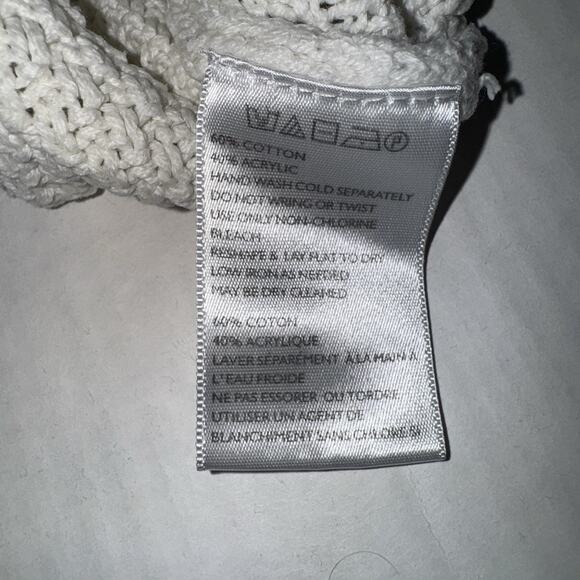 Urban Outfitters Womens M Sweater Cable Knit Fishermen Cozy Neutral Autumn Warm - Picture 9 of 10